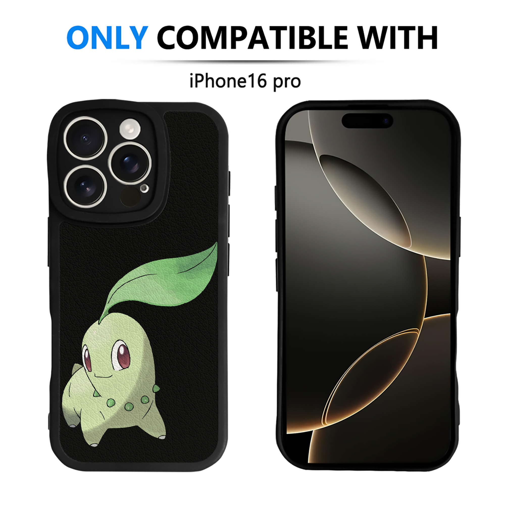 （画像用） ポケットモンスター Pokémon 【iPhone 16シリーズ対応】シリコンスマホケース（レザー調） 材質：シリコン